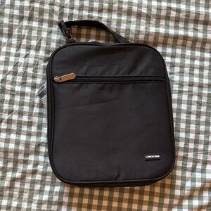 Black Lunch Bag